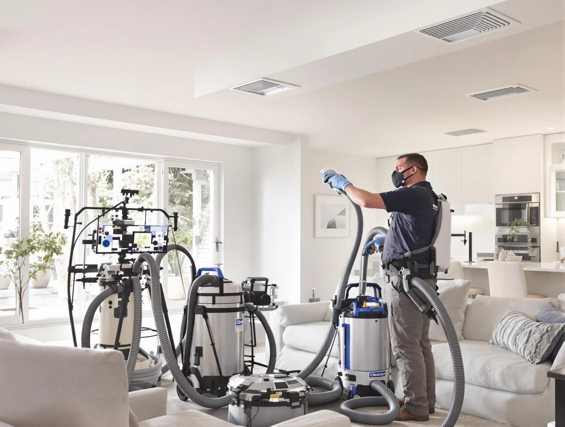 Professional AC duct cleaning by Mustang Air Duct Cleaning in Mustang